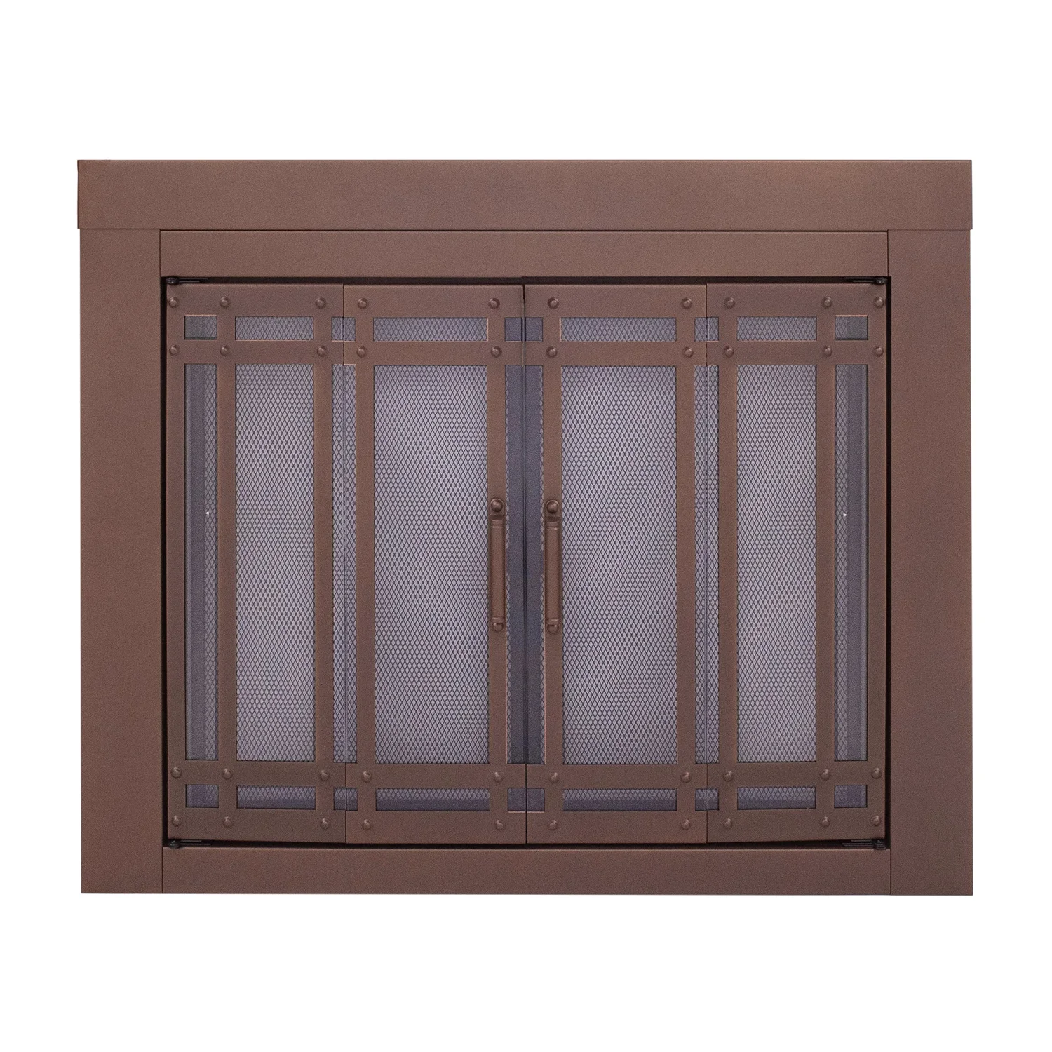 Pleasant Hearth Aerin fireplace glass door