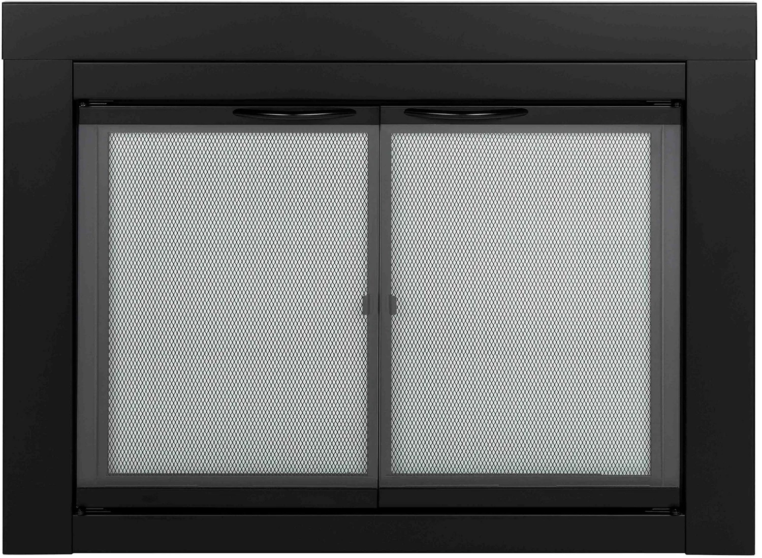 Pleasant Hearth Alpine fireplace glass door