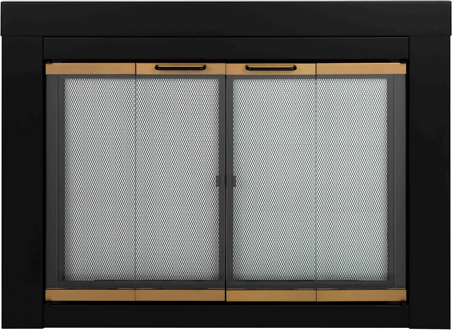 Pleasant Hearth Arrington fireplace glass door