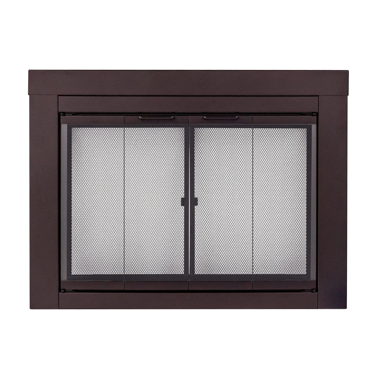 Pleasant Hearth Ascot fireplace glass door, Medium, Oil rubbed bronze