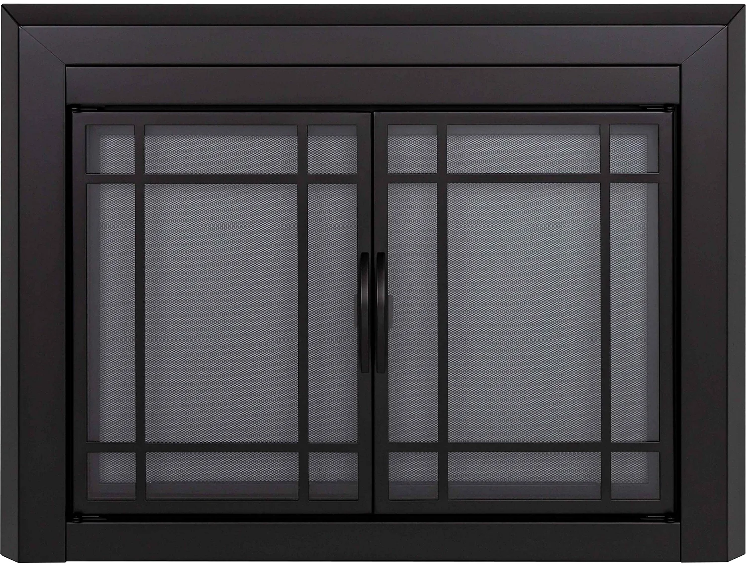 Pleasant Hearth Easton fireplace glass door