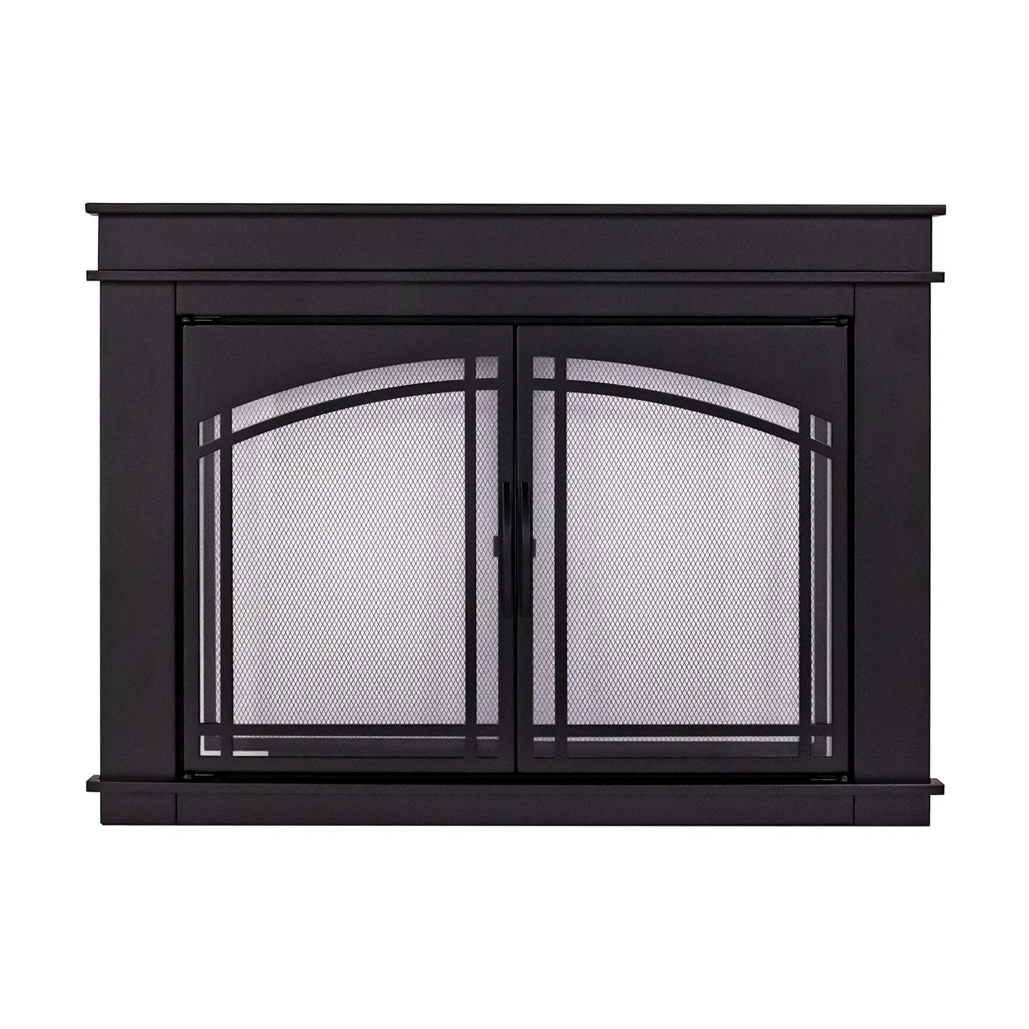 Pleasant Hearth Fenwick fireplace glass door