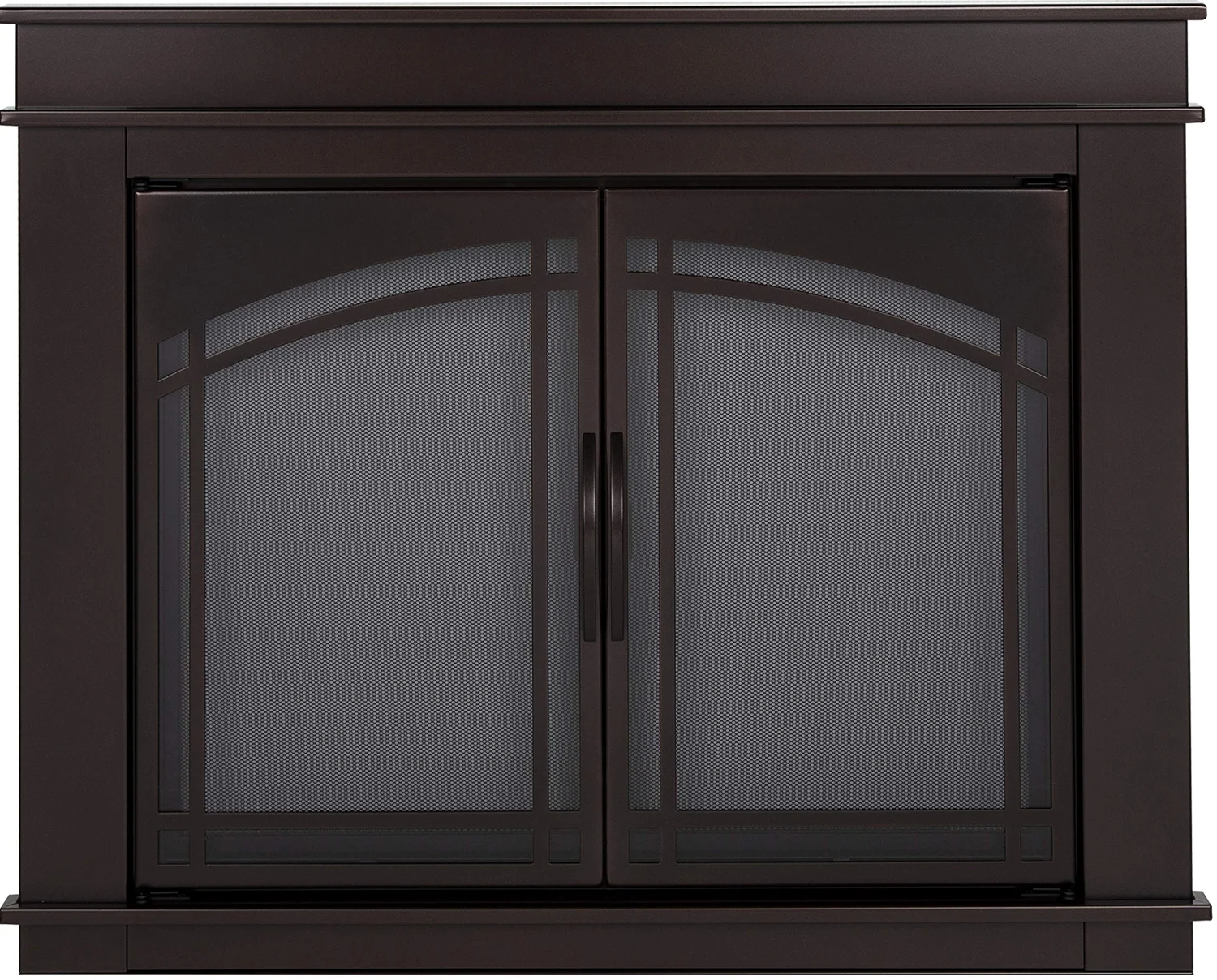 Pleasant Hearth Fenwick fireplace glass door, Medium, Oil rubbed bronze