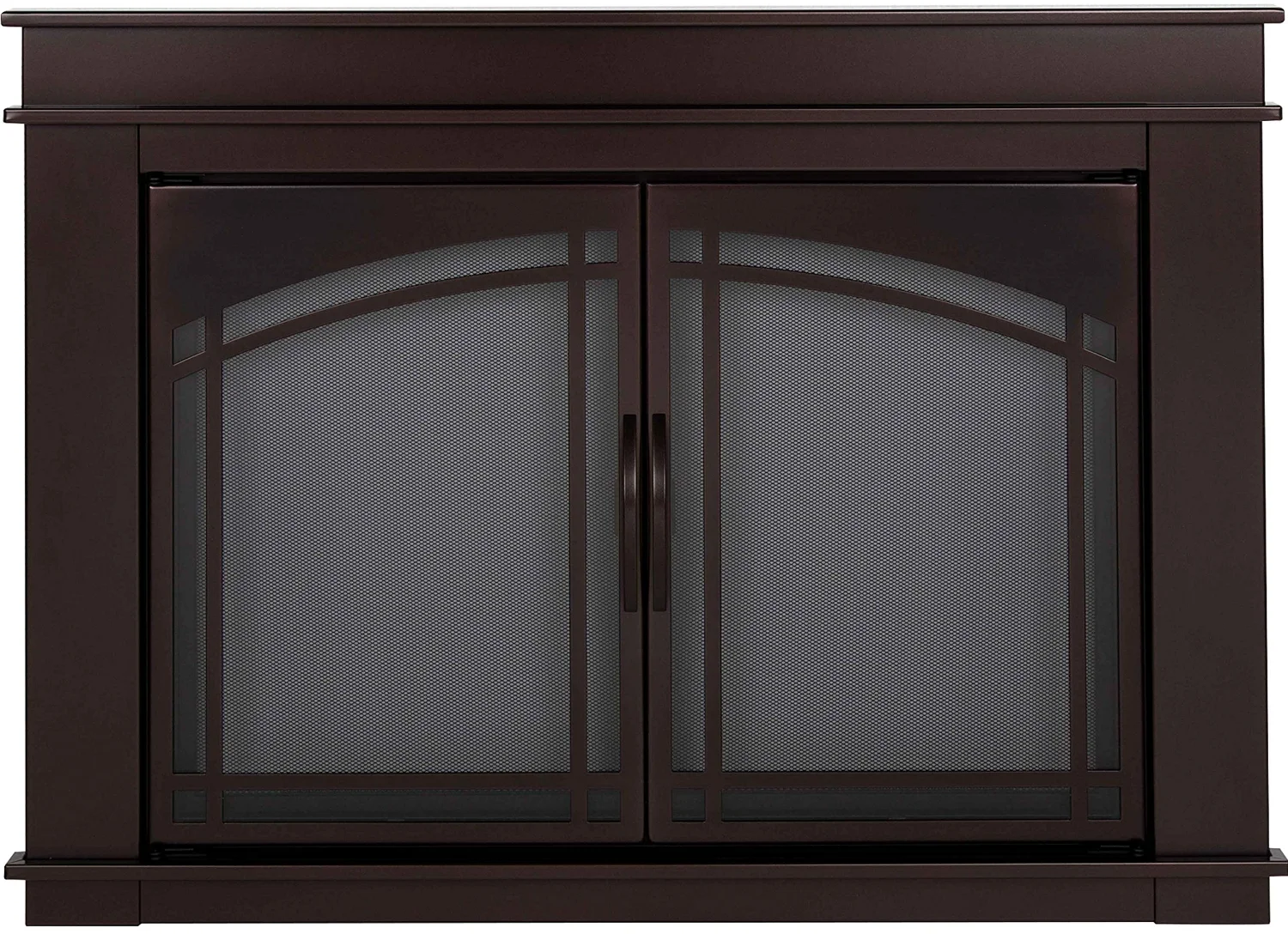 Pleasant Hearth Fenwick fireplace glass door, Large, Oil rubbed bronze