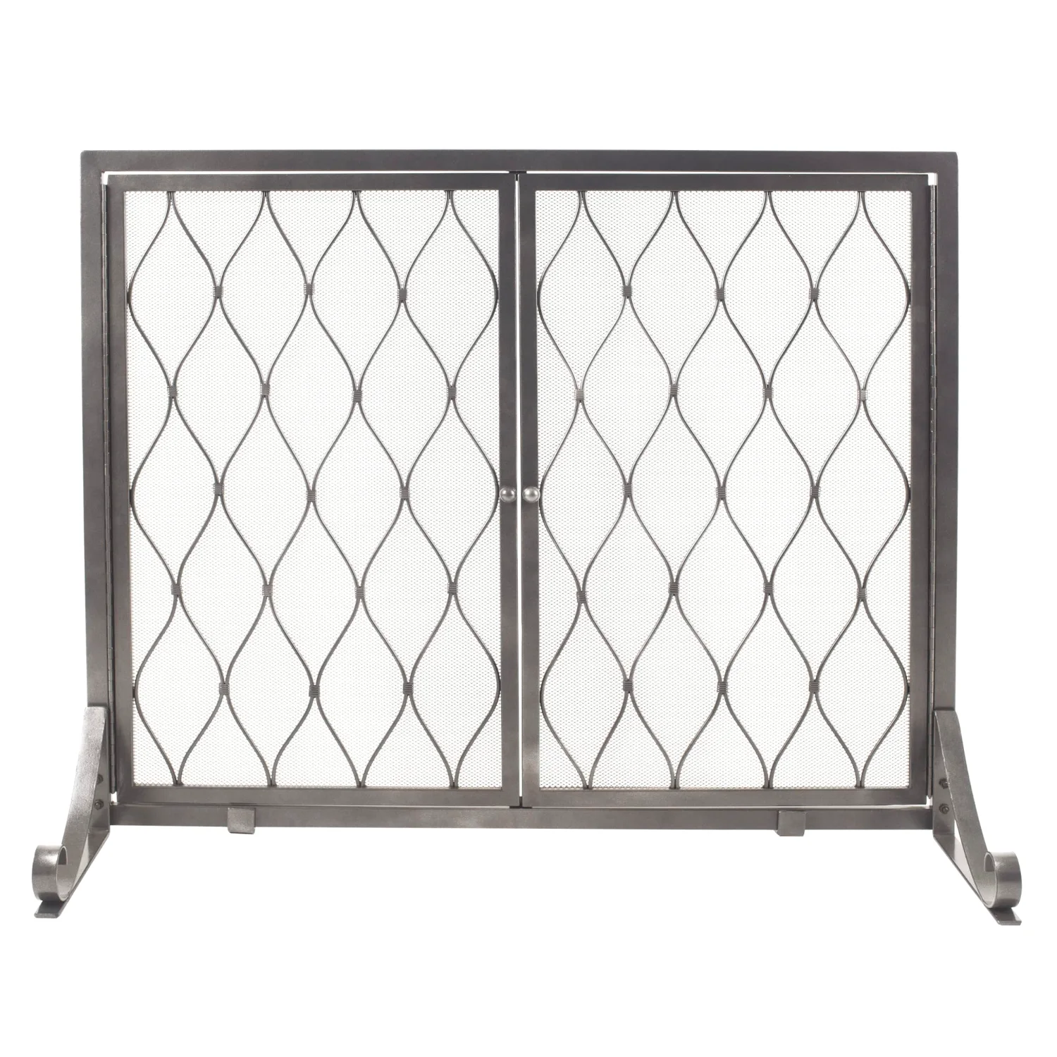 Pleasant Hearth Stonewall fireplace screen