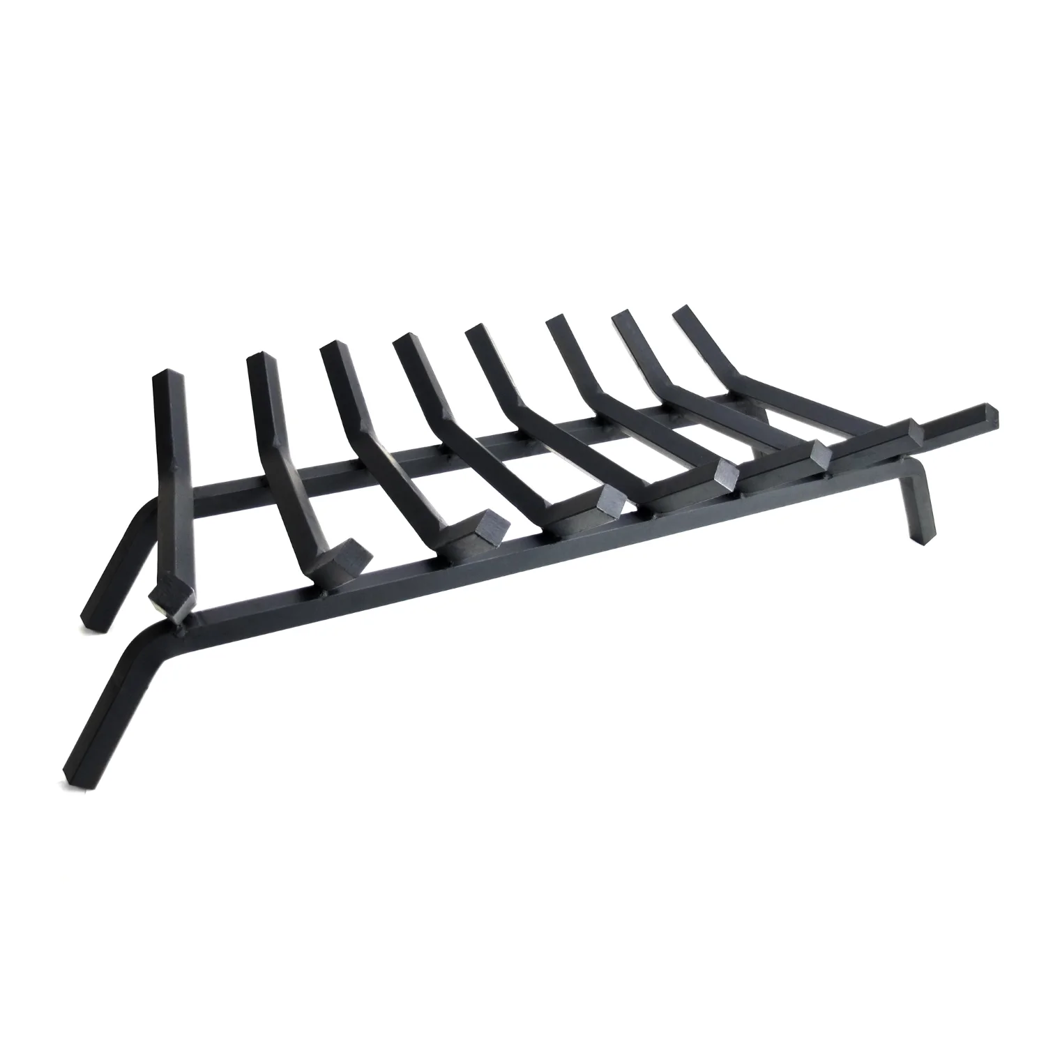 Pleasant Hearth 3/4-inch premium steel fireplace grate, 30 in, Black