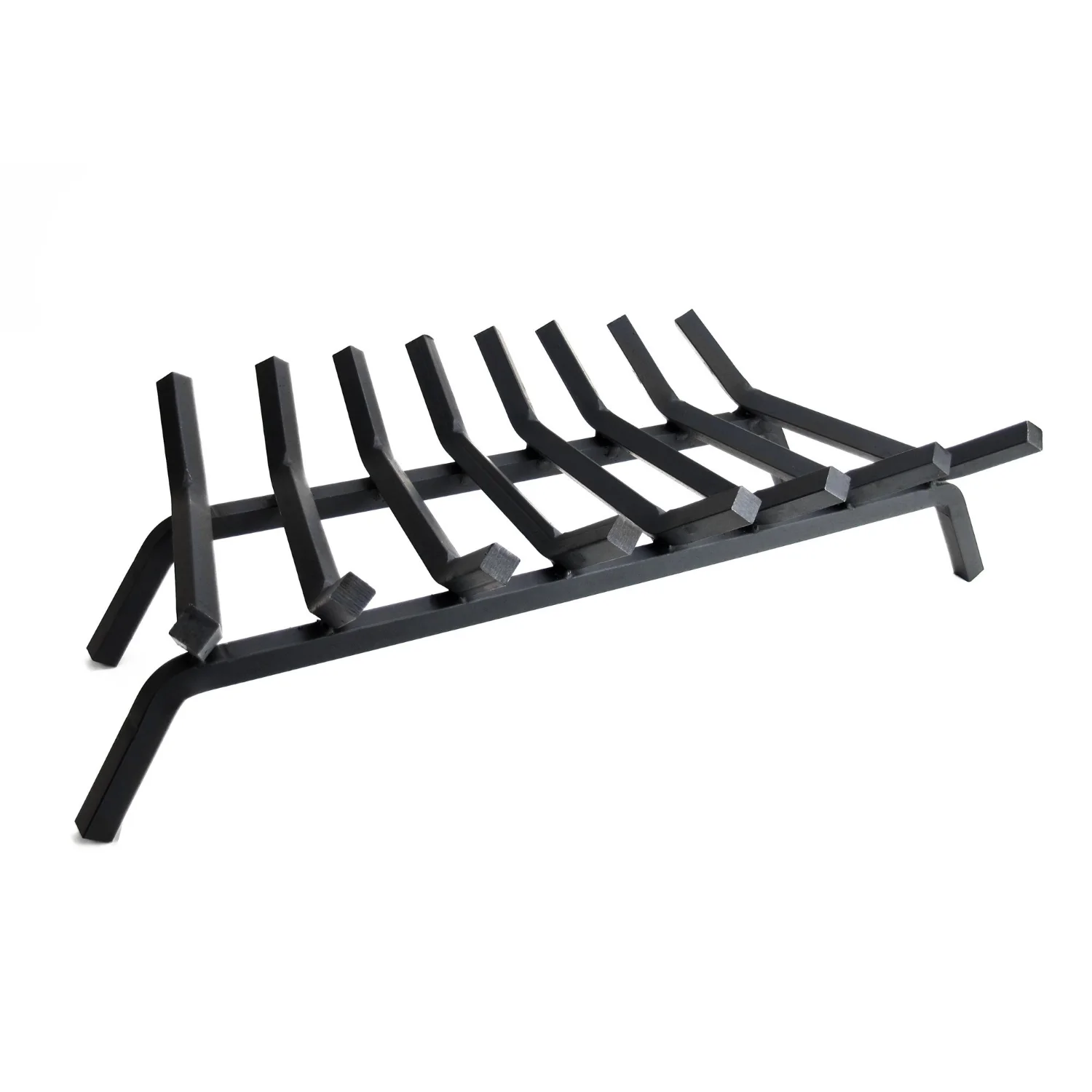Pleasant Hearth 3/4-inch premium steel fireplace grate, 33 in, Black