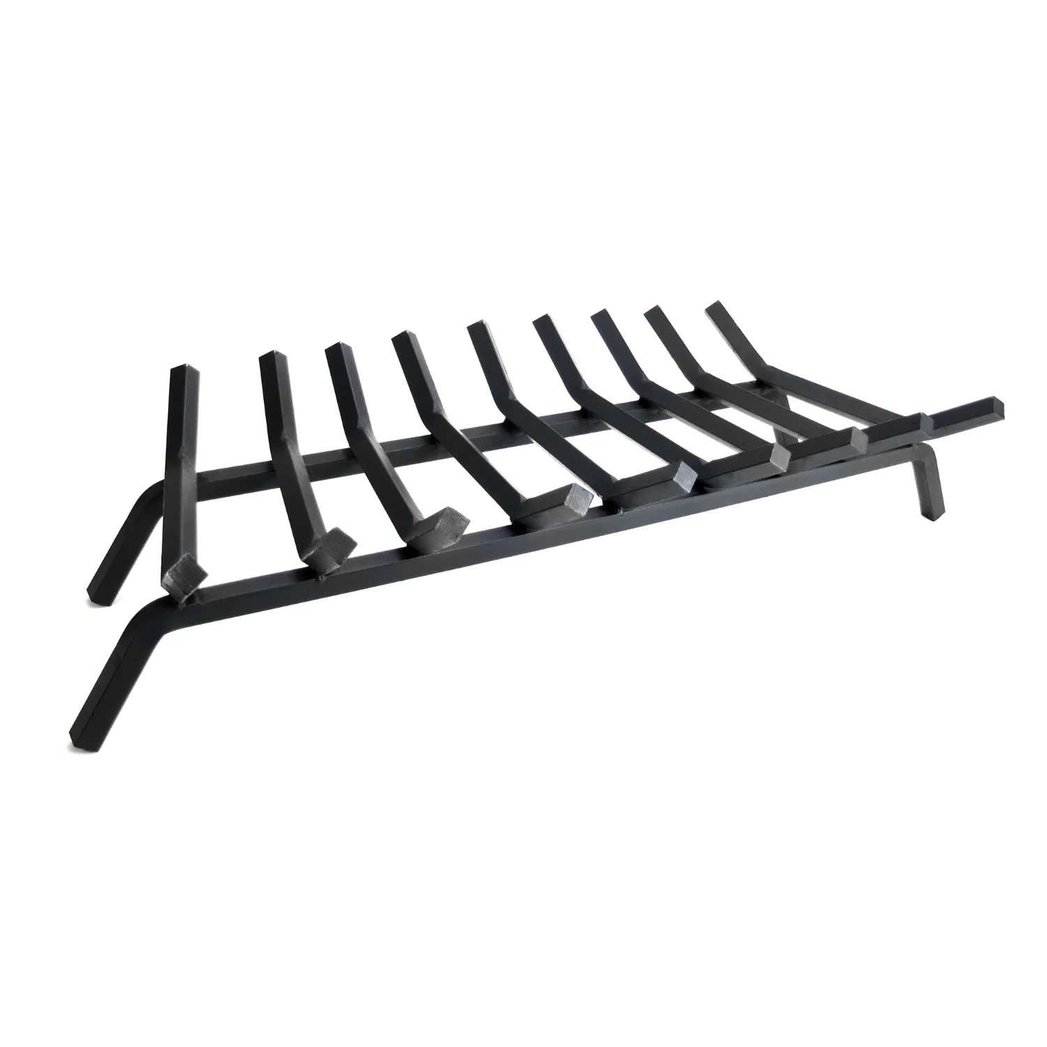 Pleasant Hearth 3/4-inch premium steel fireplace grate, 36 in, Black