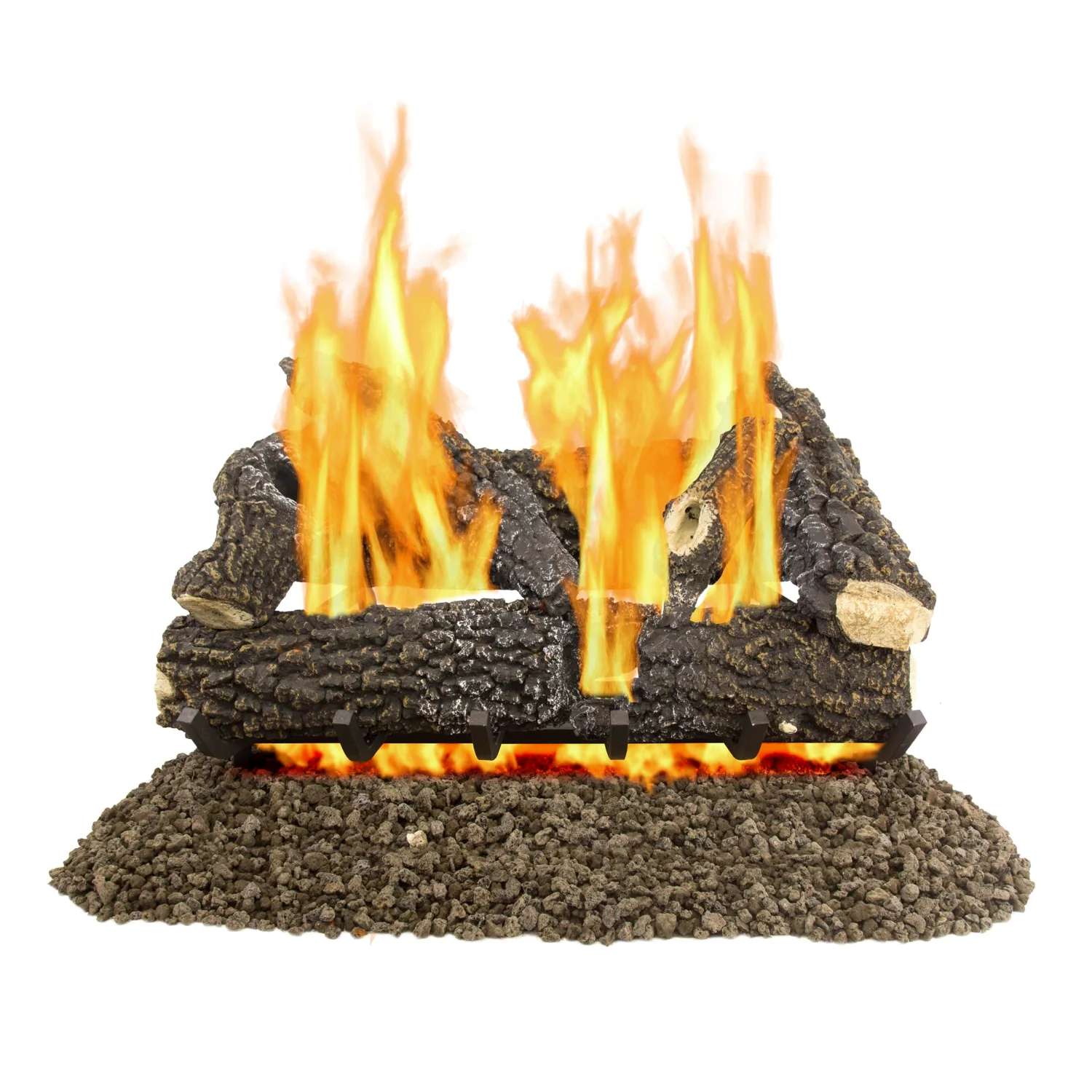 Pleasant Hearth Arlington Ash 30-inch vented gas log set