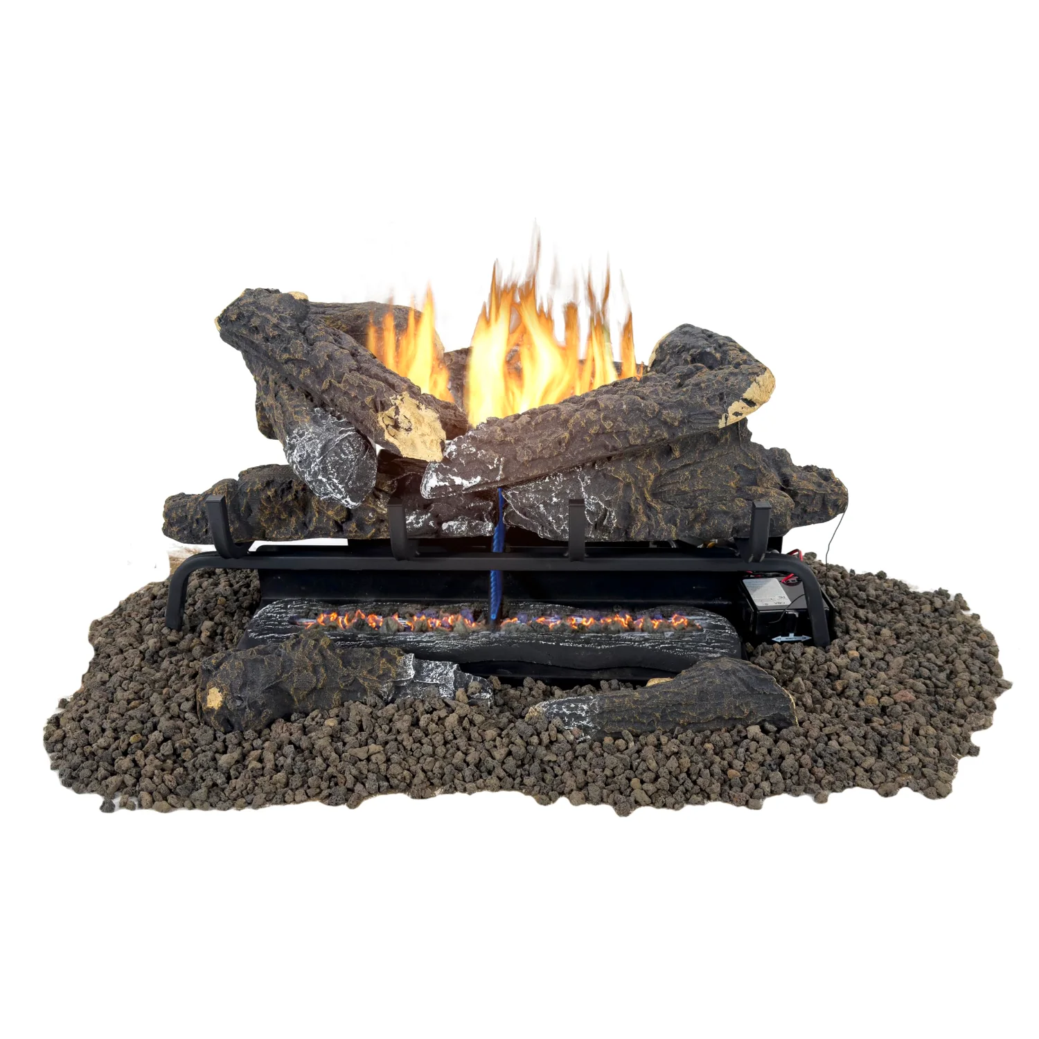 Pleasant Hearth Valley Oak 24-inch vent-free gas log set