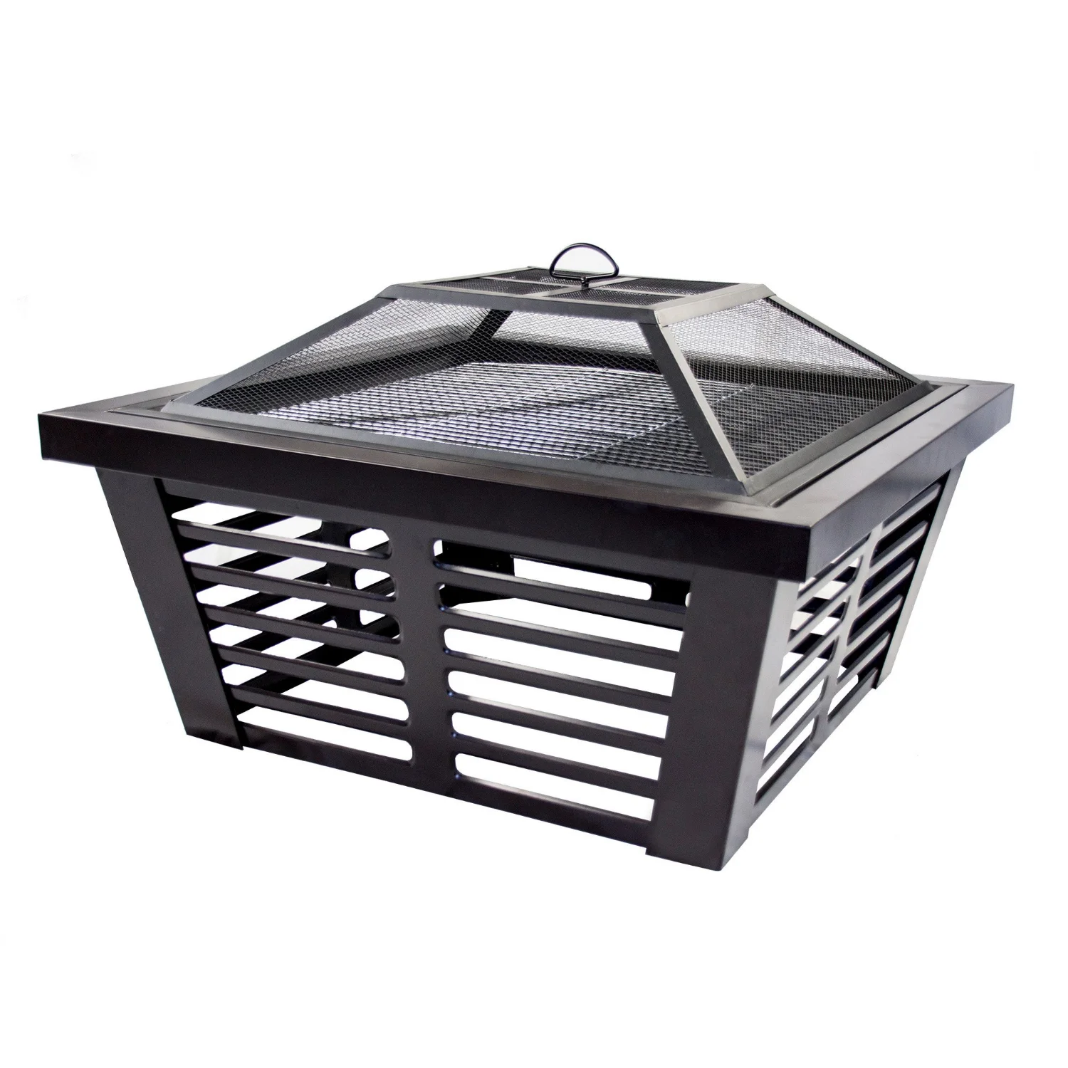 Pleasant Hearth Hudson square 34-inch fire pit