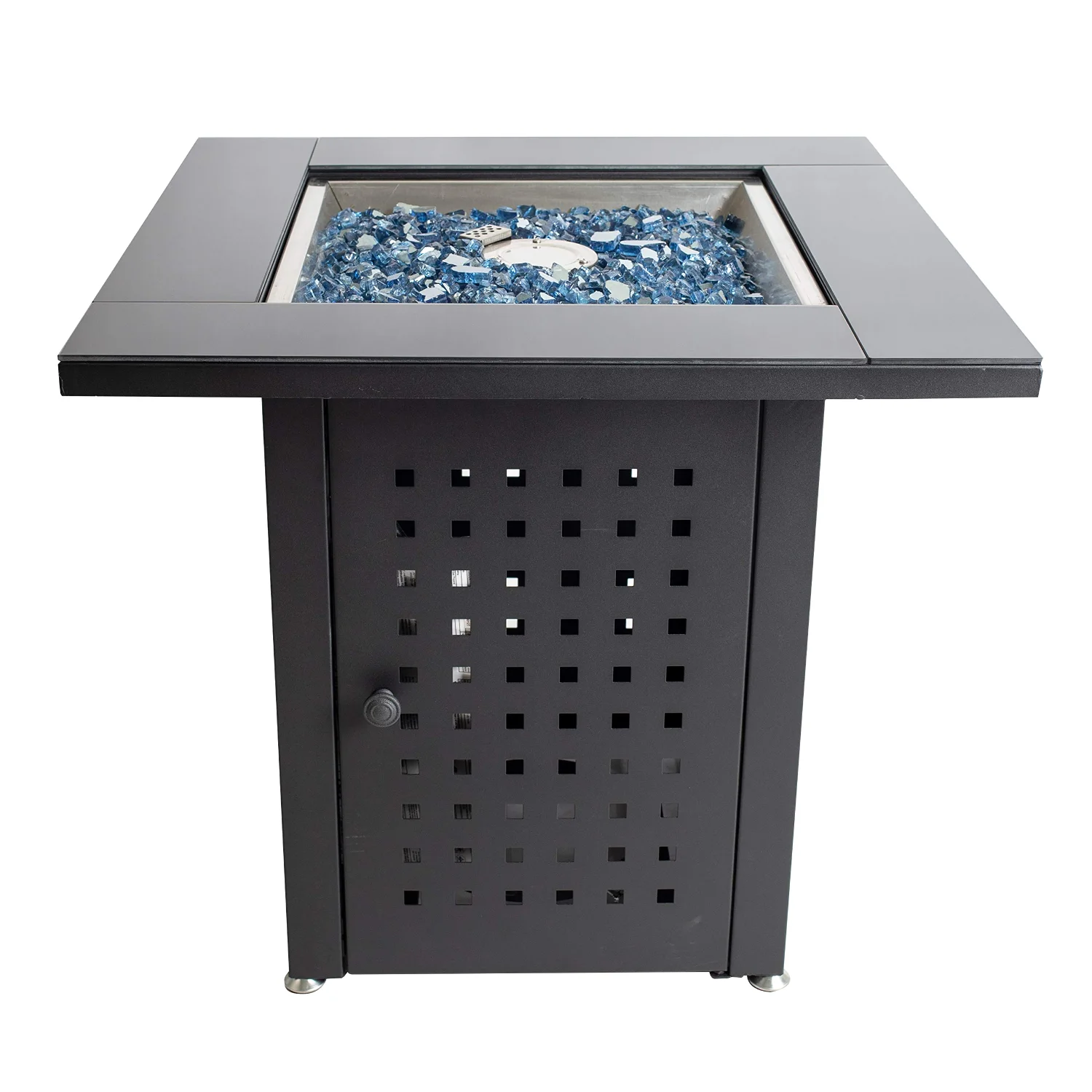 Pleasant Hearth Lockwood gas fire pit table