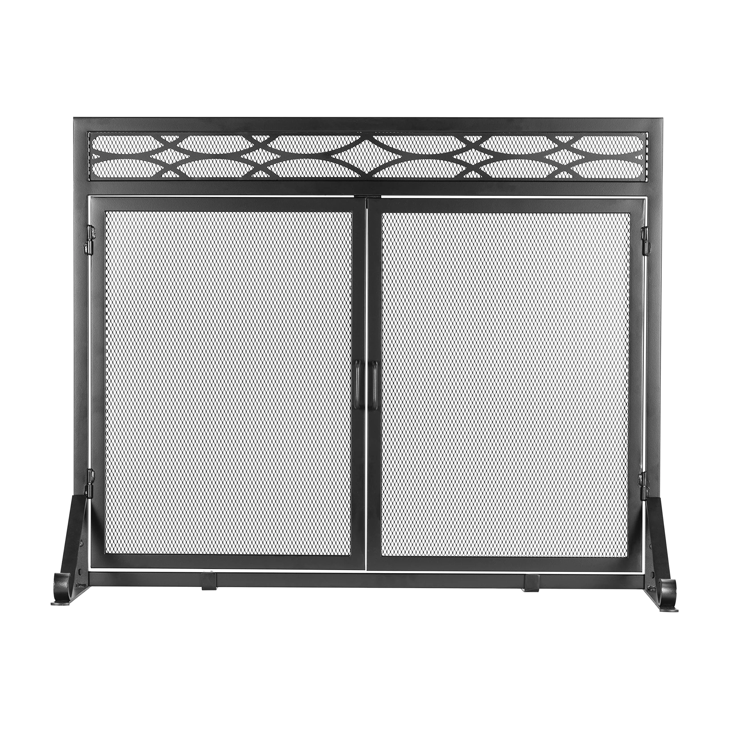 Pleasant Hearth Debden fireplace screen with doors